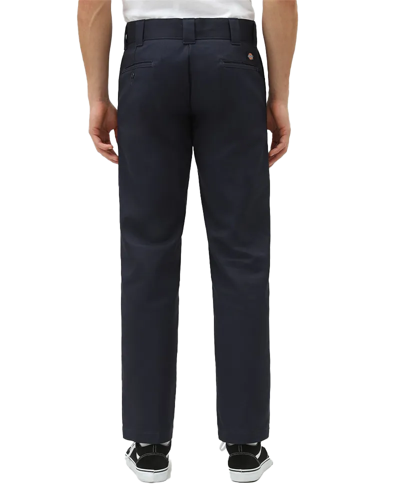 873 Slim Straight Work Trousers in Dark Navy