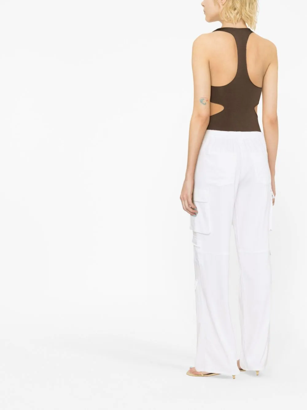 Alice   Olivia Trousers White