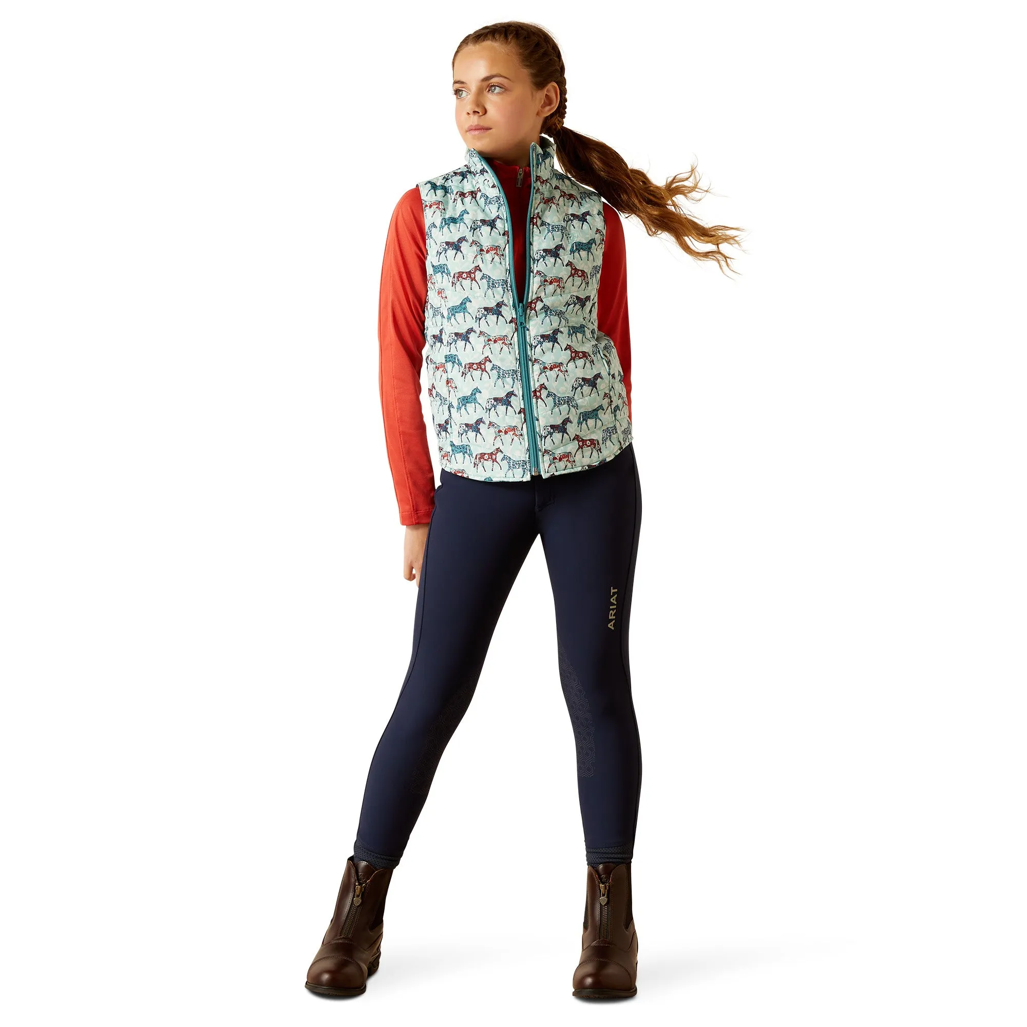 Ariat Girls Bella Insulated Reversible Vest