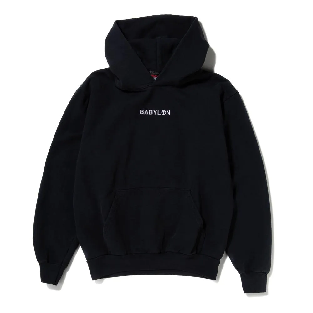 Babylon Shop Pullover Hoodie / Black