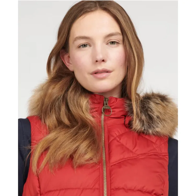 Barbour Ladies Hawkshead Gilet - Burnt Apple