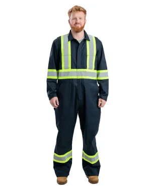 Berne Men's Safety Striped Unlined Coverall