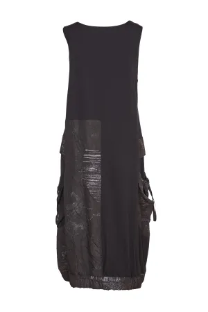 Black Sleeveless Dress 183