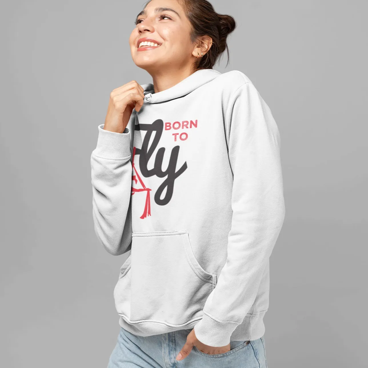 Born to Fly Hoodie Pullover