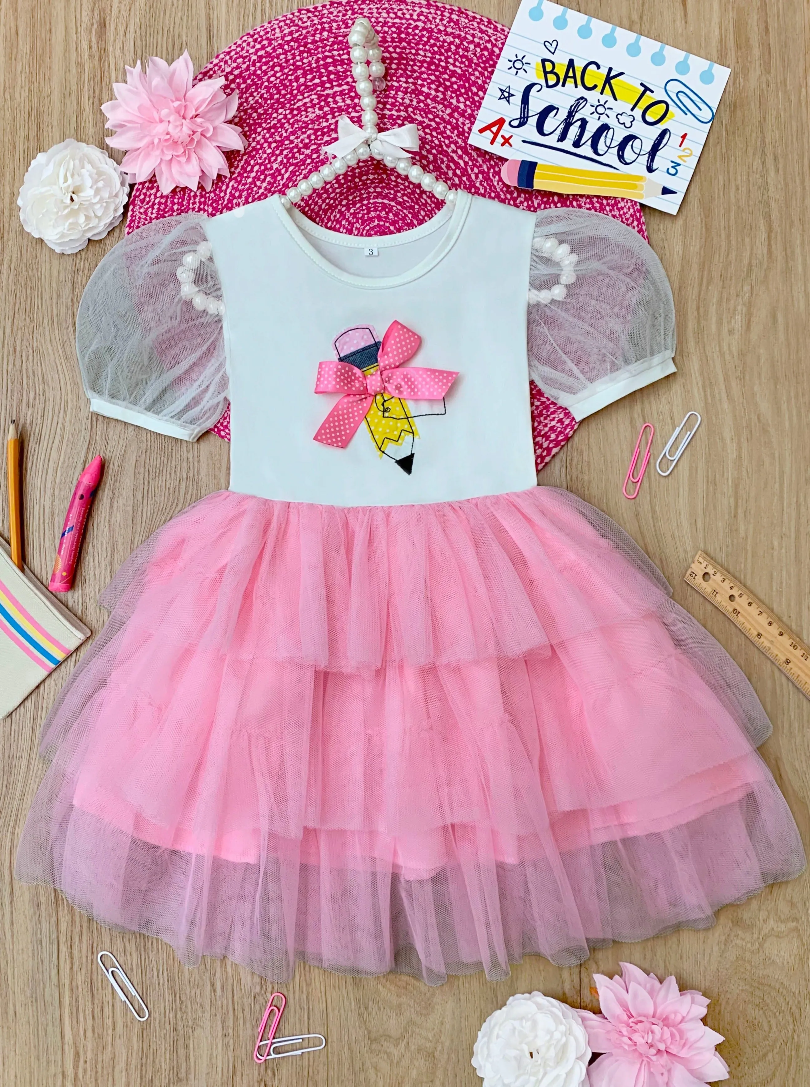 Brainy Ballerina Layered Tutu Dress