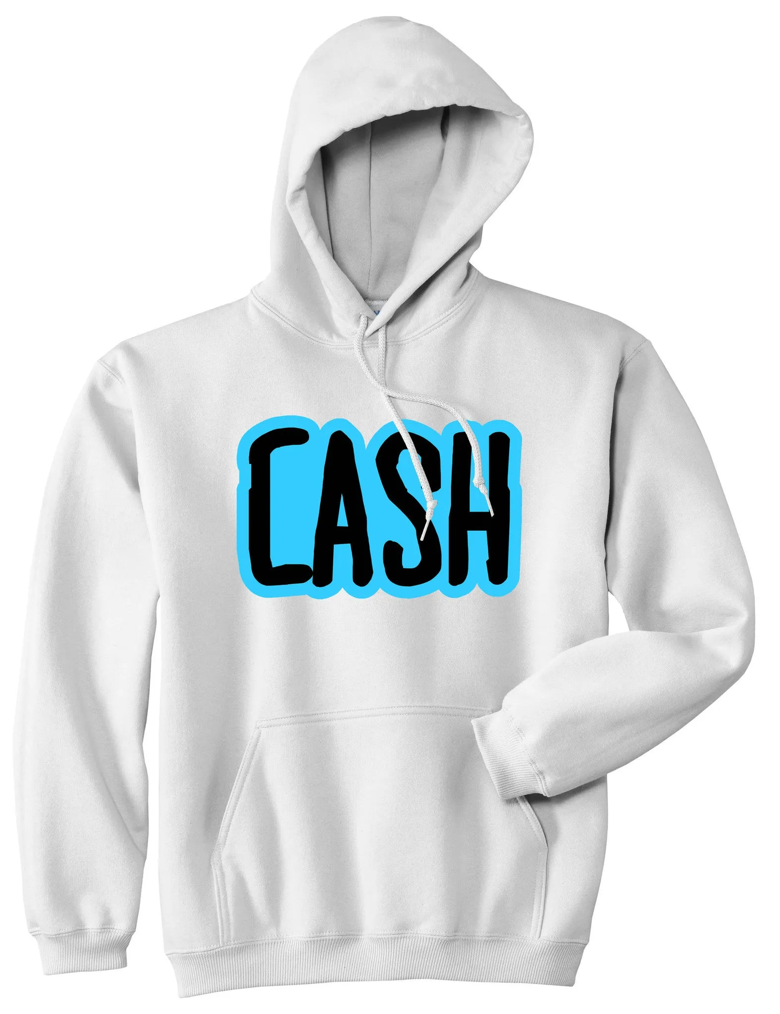 Cash Money Blue Style Pullover Hoodie Hoody