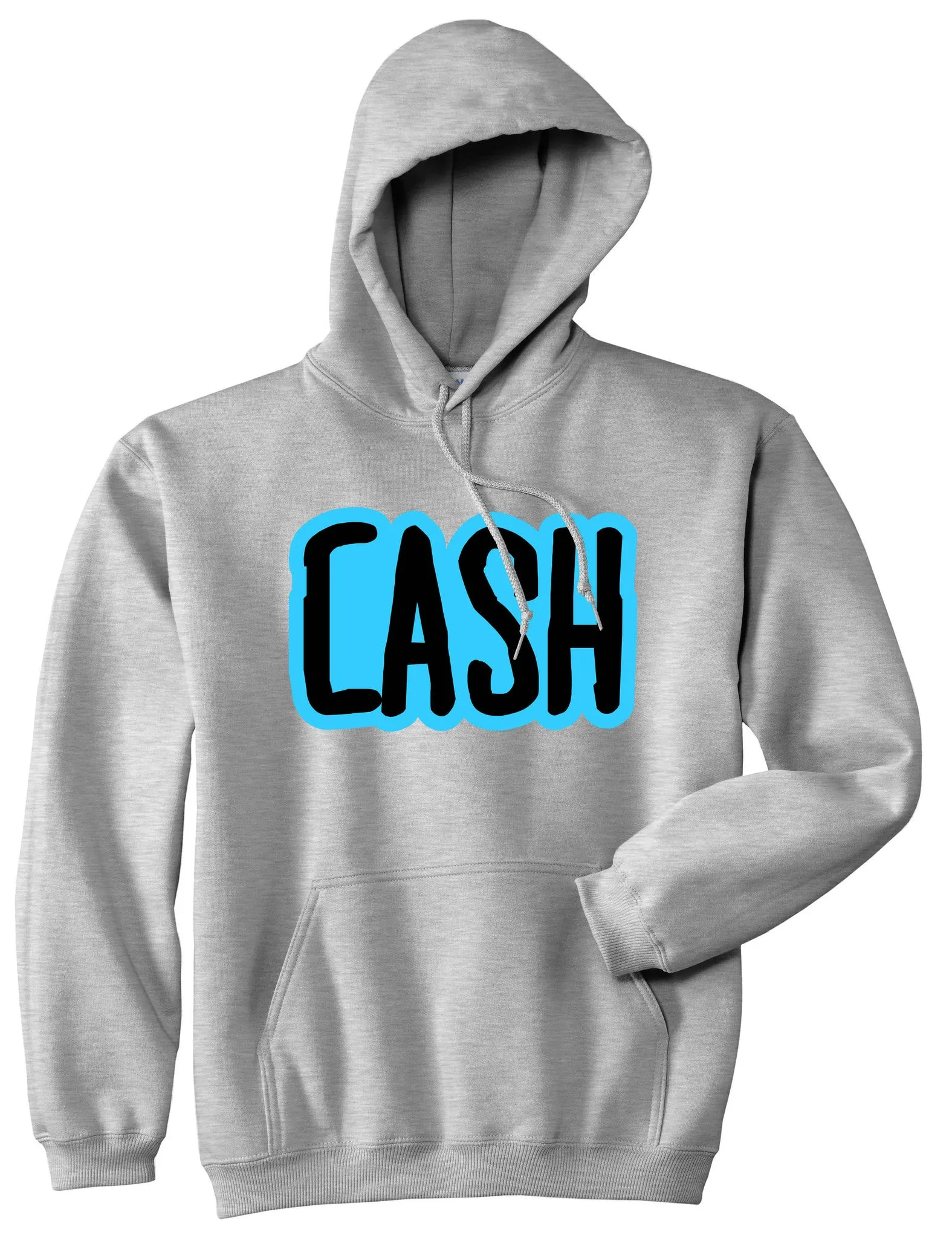 Cash Money Blue Style Pullover Hoodie Hoody