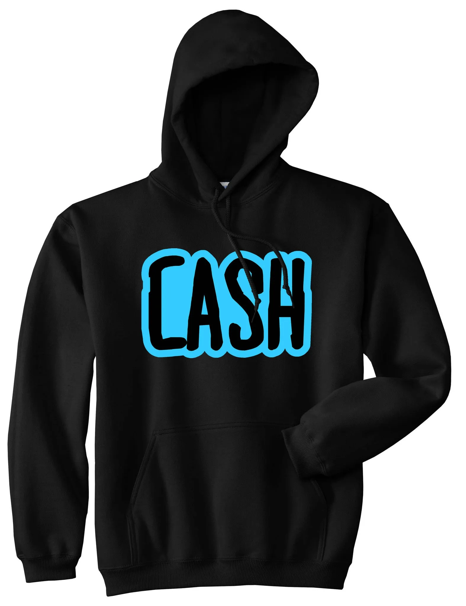 Cash Money Blue Style Pullover Hoodie Hoody