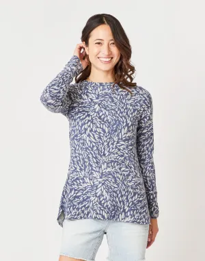 Chelsea Top: Navy Alta - FINAL SALE