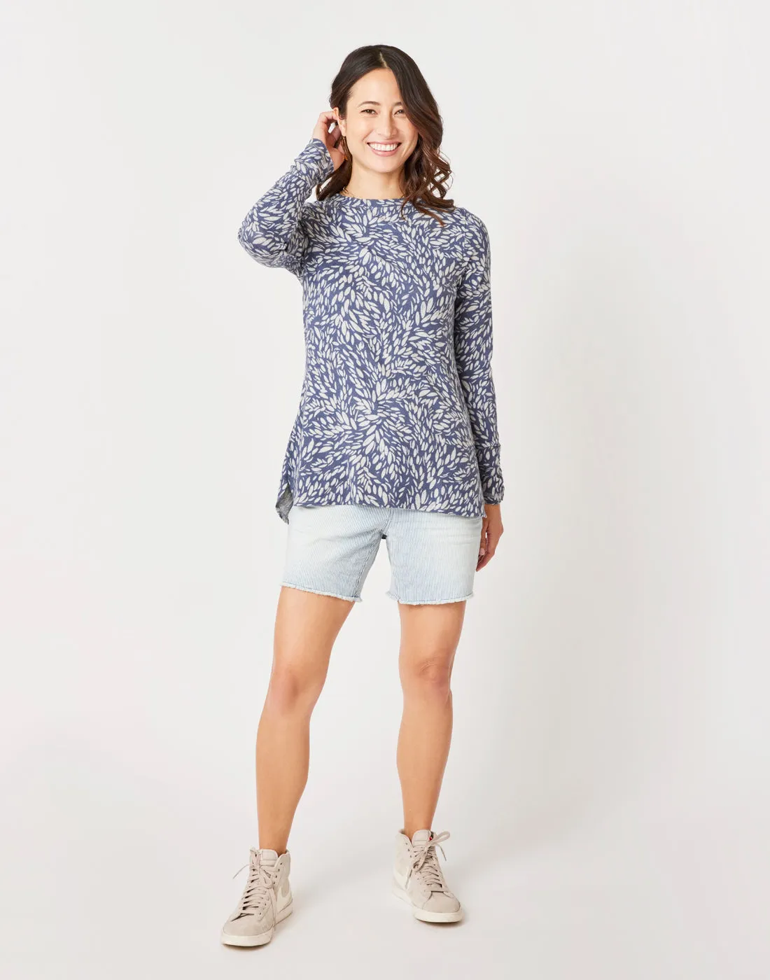 Chelsea Top: Navy Alta - FINAL SALE