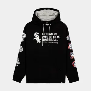 Chicago White Sox Fleece Pullover Mens Hoodie (Black)