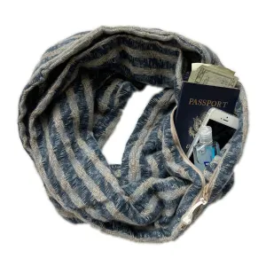 Convertible Infinity Scarf with Pocket™ | Edenburgh Blue