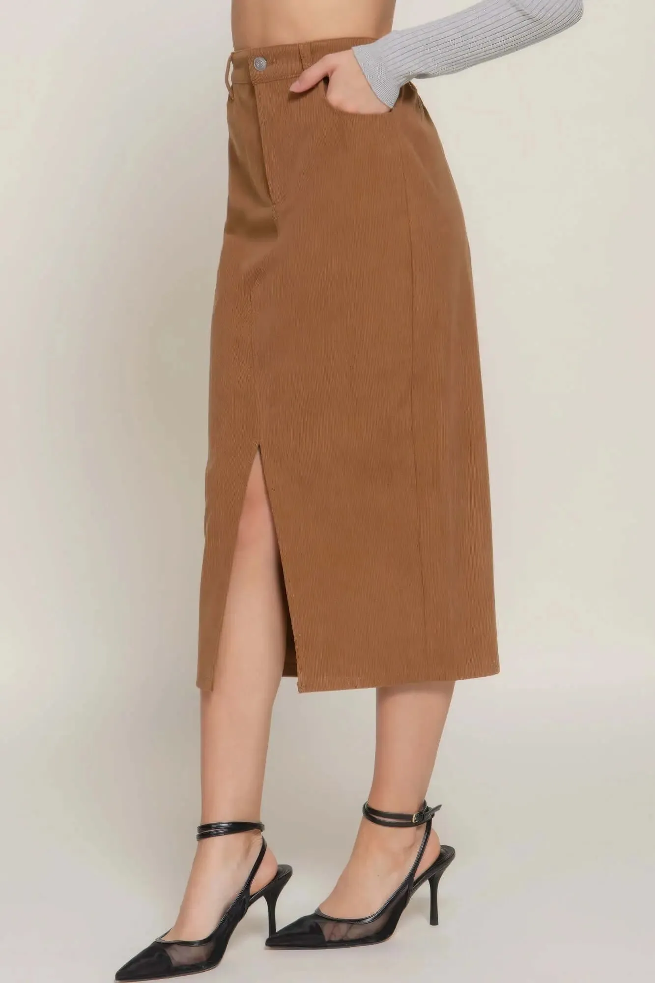 Corduroy Skirt