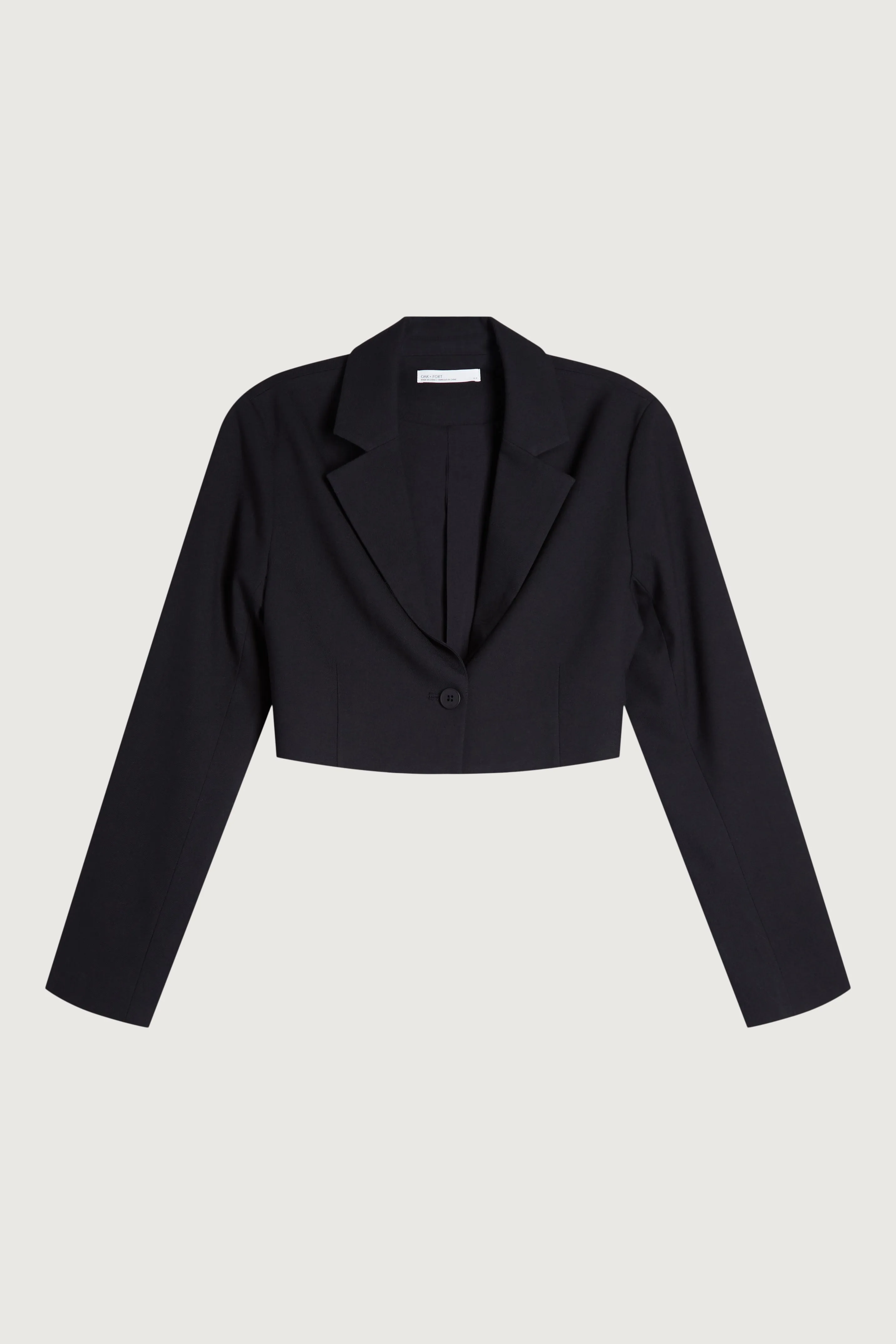 CROPPED SUITING BLOUSE