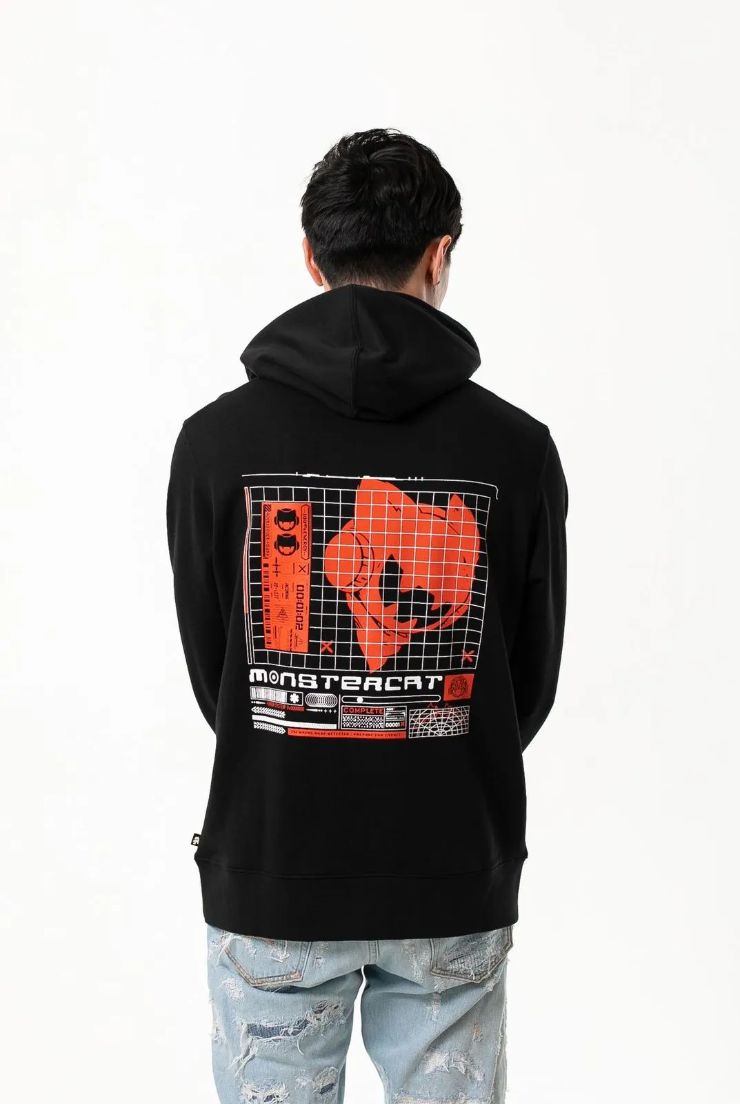 Ctrl A - Black Pullover Hoodie