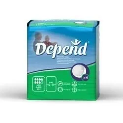 Depend Pants Super For Men (Large/Extra Large) (16 Pants)