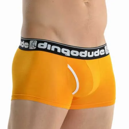 Dingodude Bamboo Fibre Trunk Underwear Orange DD02OR Size L