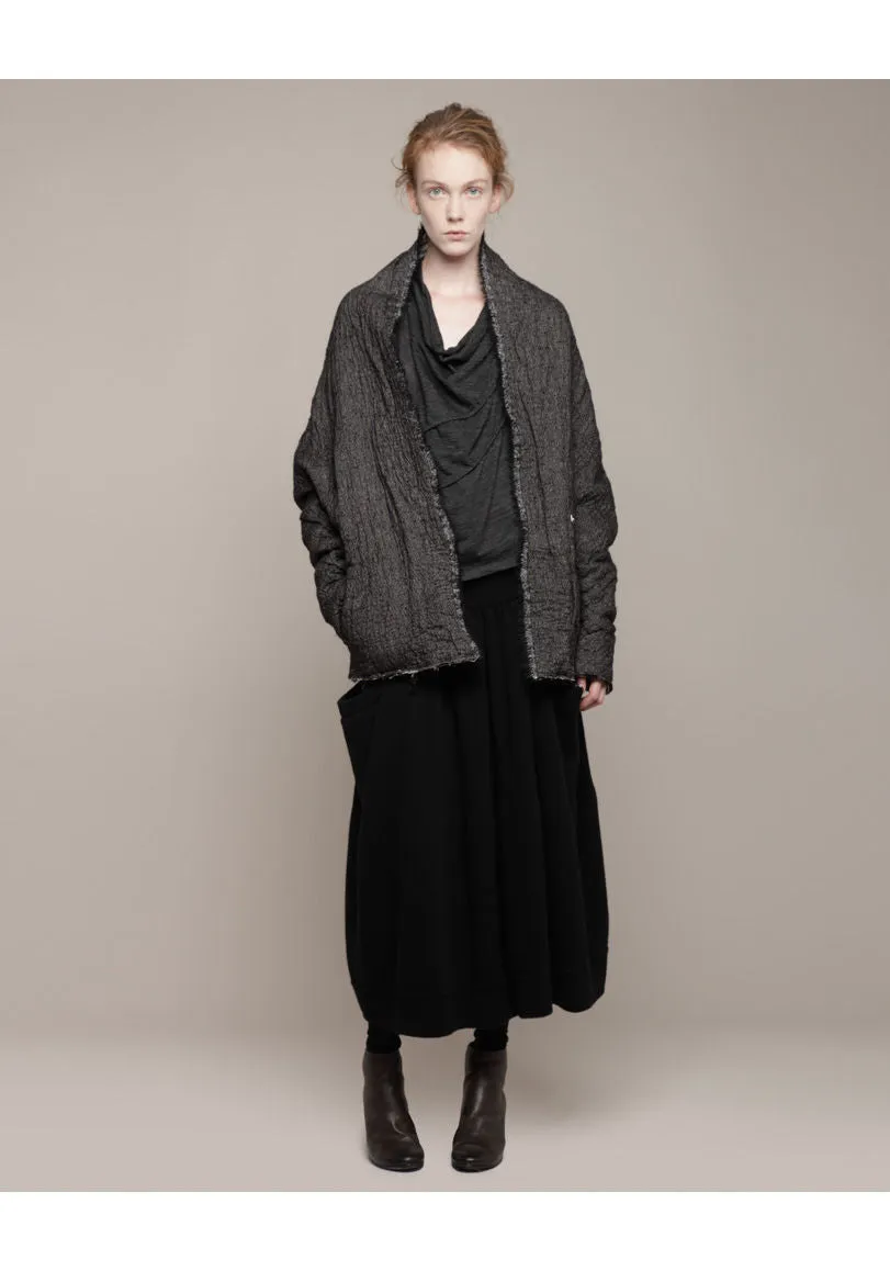 Double Layered Batwing Coat