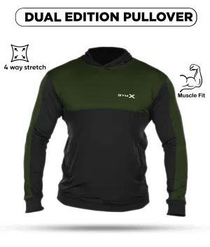 Dual Edition GymX Pullover: Lush Green - Sale