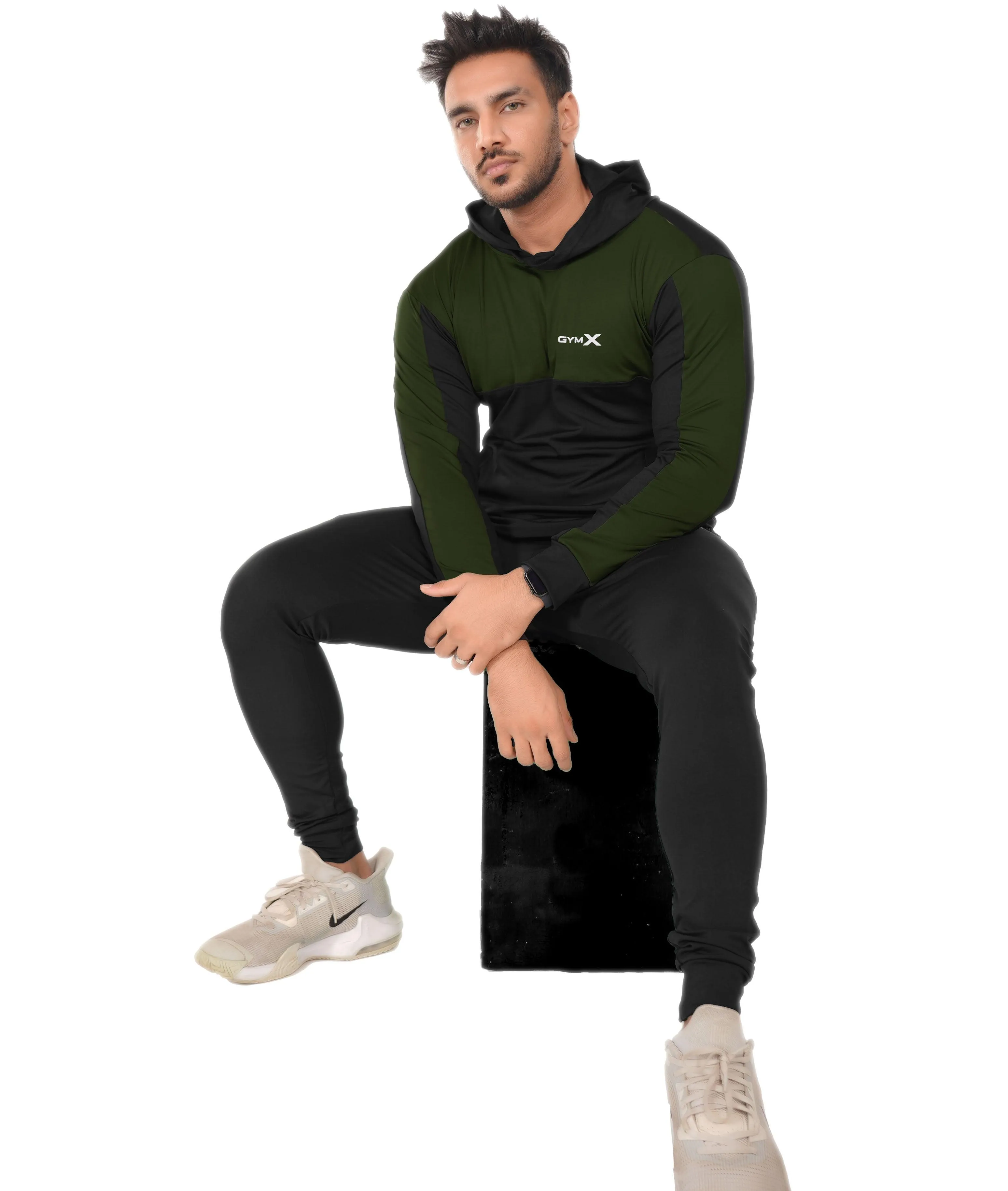 Dual Edition GymX Pullover: Lush Green - Sale