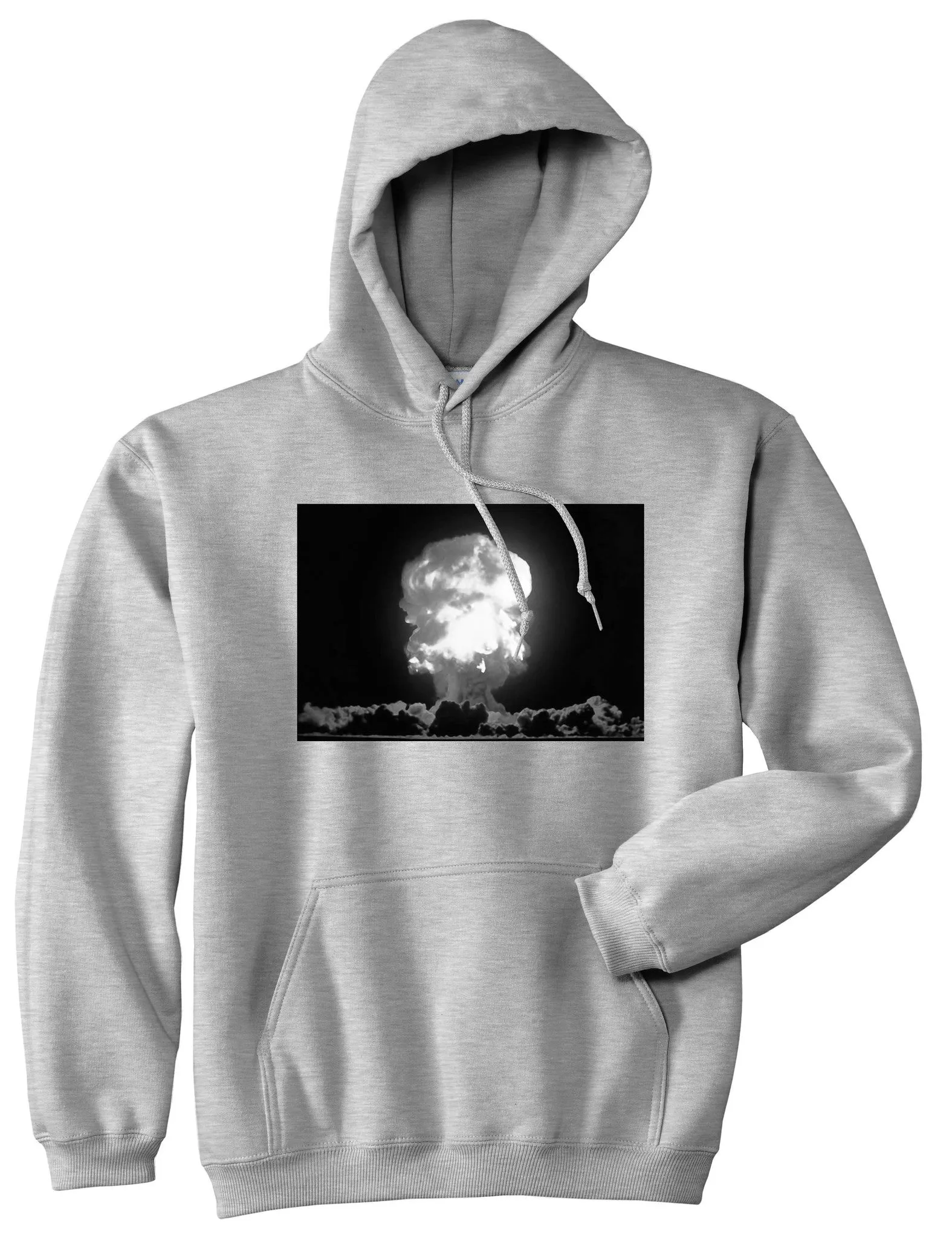 Explosion Nuclear Bomb Cloud Pullover Hoodie