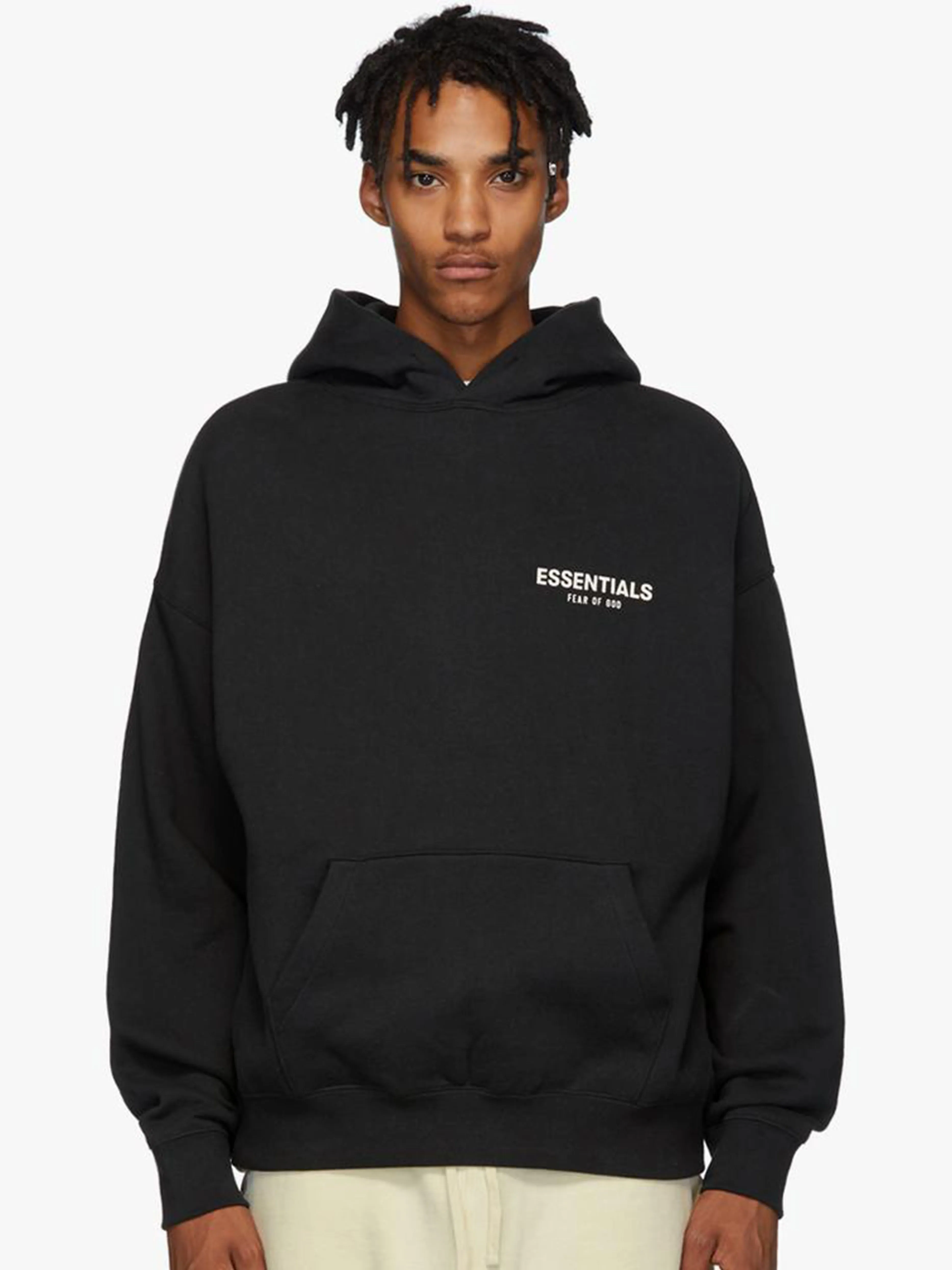 Fear Of God Essentials Photo Hoodie Black [FW19]