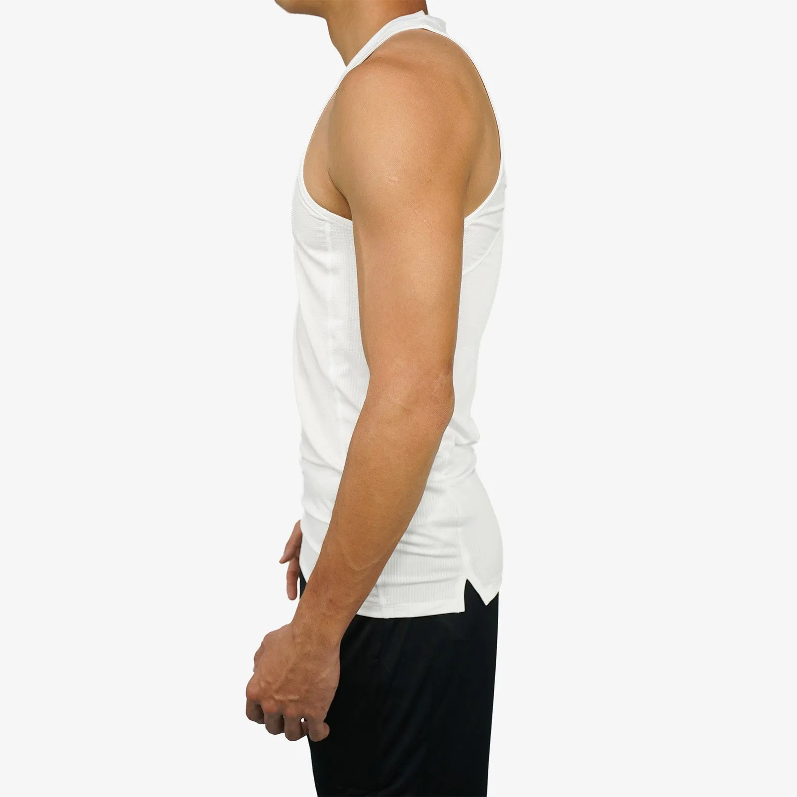 For Players Compression Tank Top - White