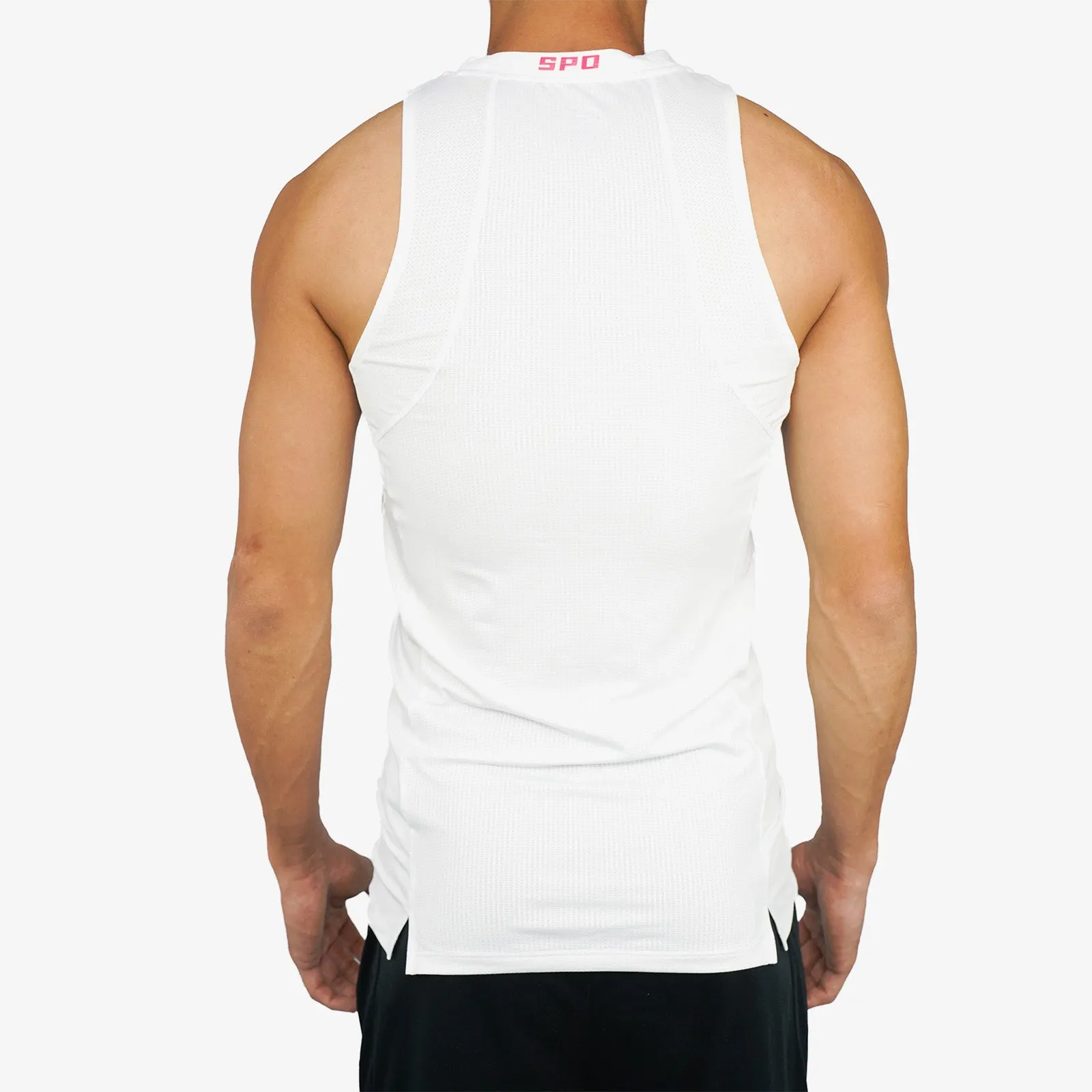 For Players Compression Tank Top - White