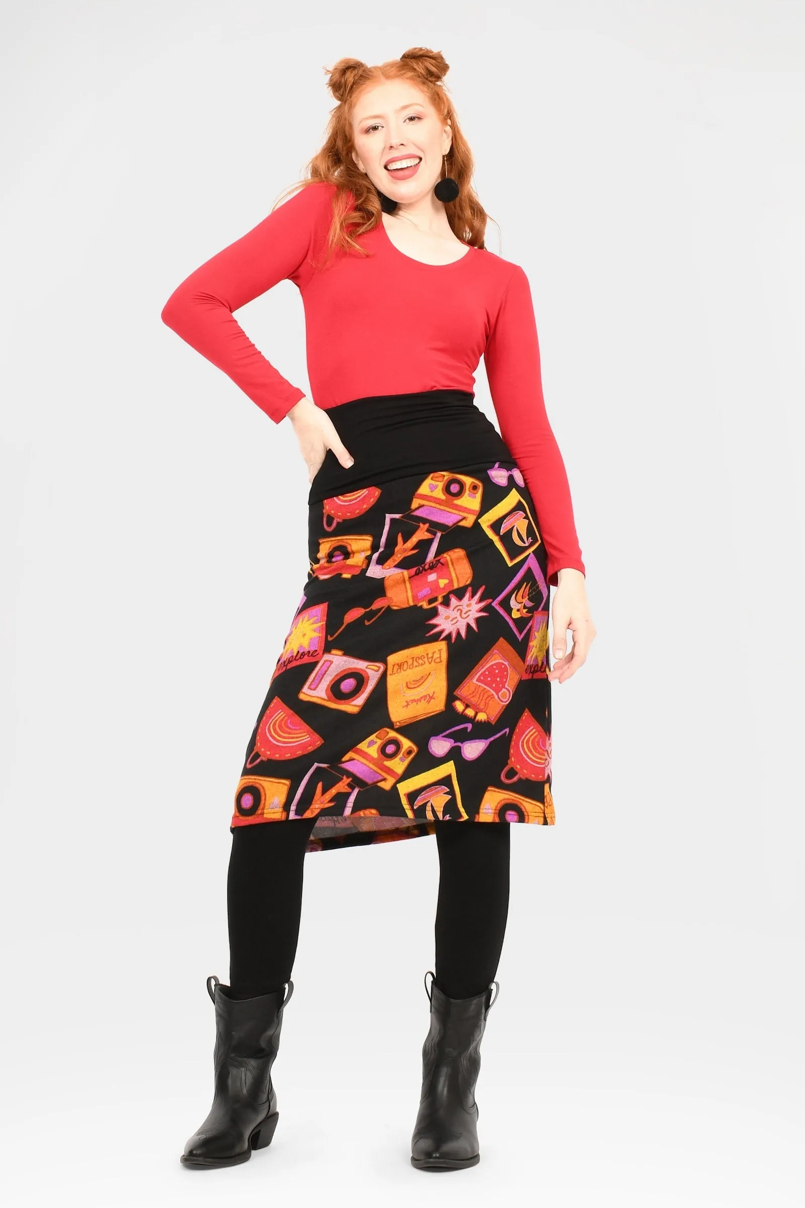 Gia Midi Skirt