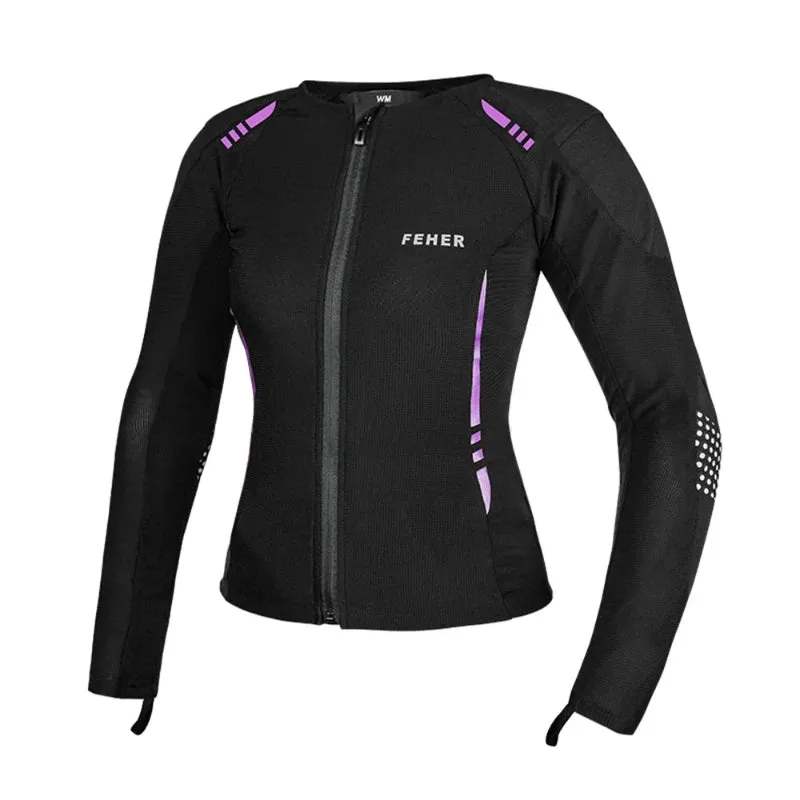 Gilet de Protection Moto Éte pour Femme - EvoShield™