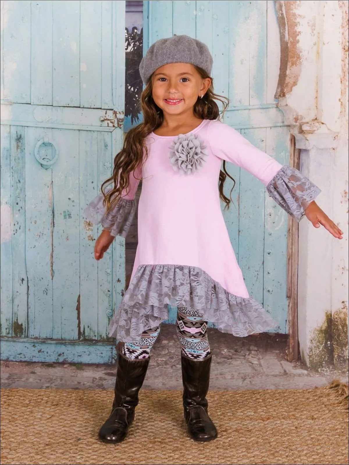 Girls Be Fabulous Tunic And Legging Set