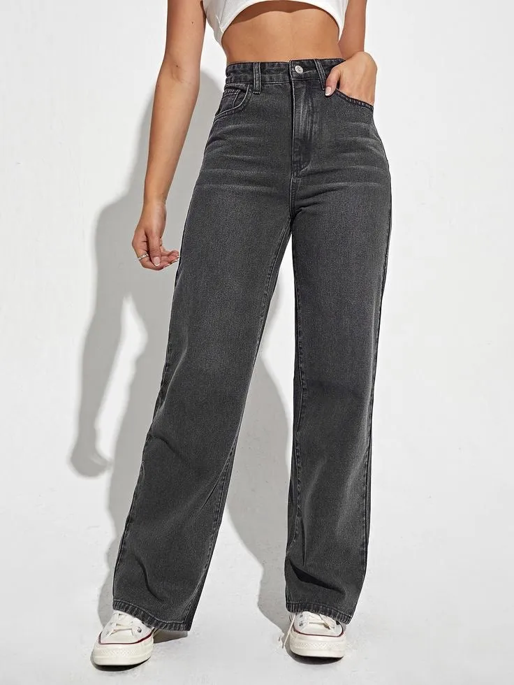 H&M STRAIGHT LEG VINTAGE JEANS