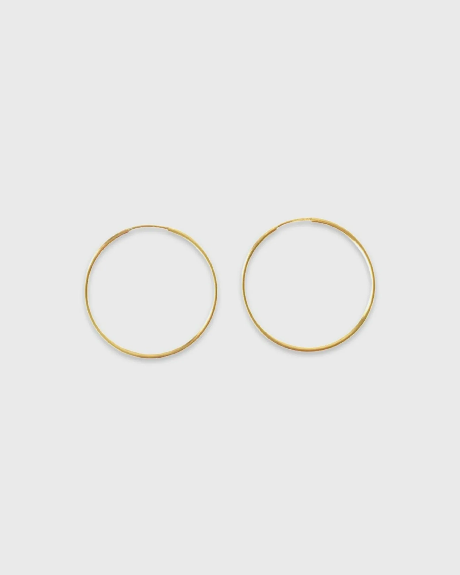 Infinity Hoop Earrings (27mm)