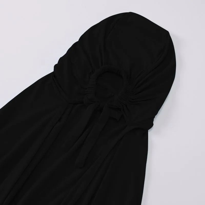 Instant Soft Jersey Maxi Hijab Scarf - Black