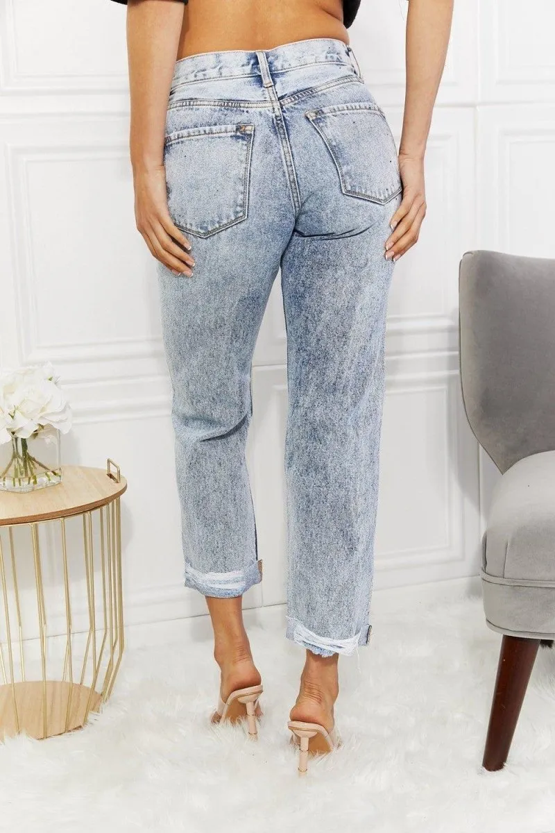 Kancan Kendra High Rise Distressed Jeans