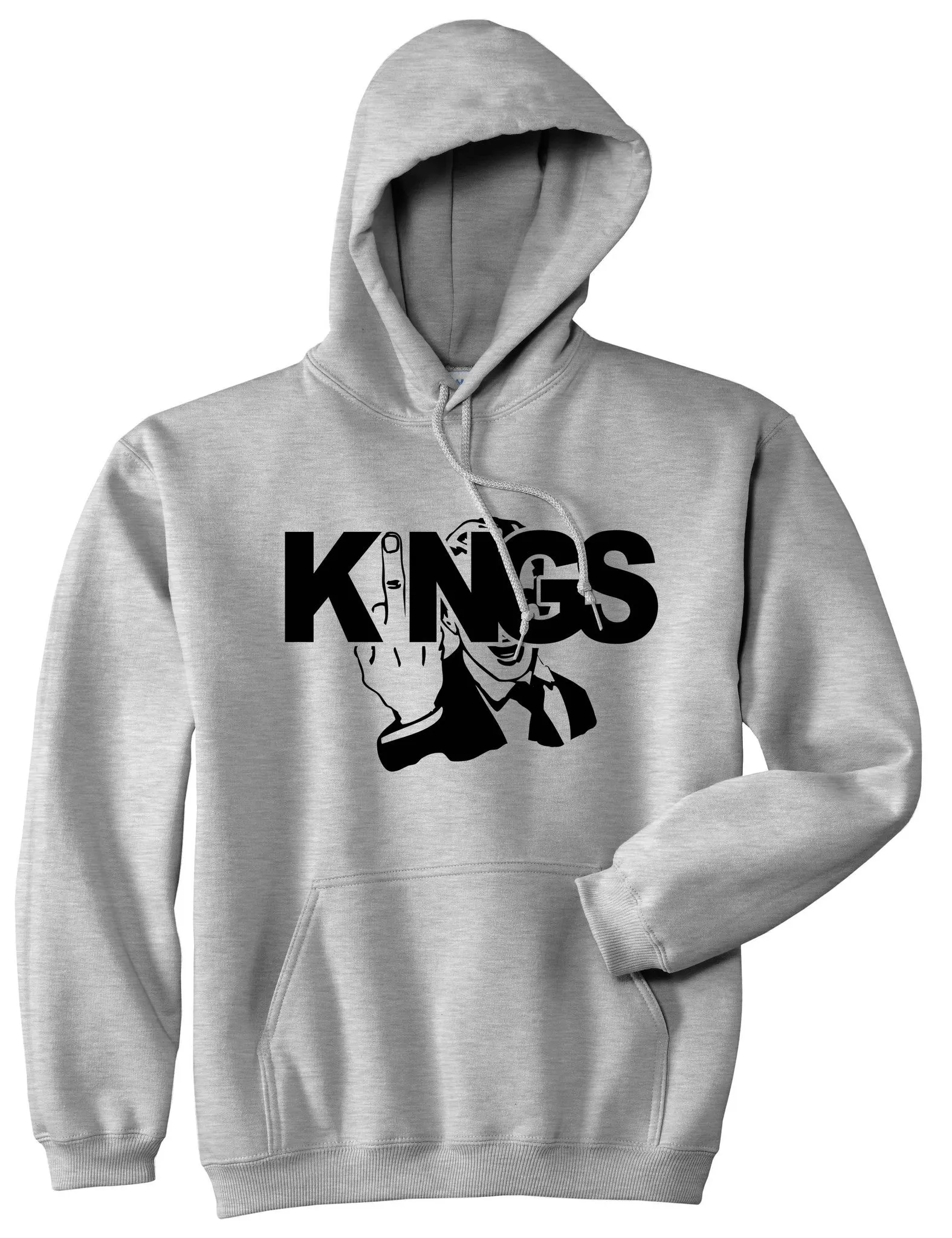 KINGS Fck You Middle Finger Pullover Hoodie Hoody