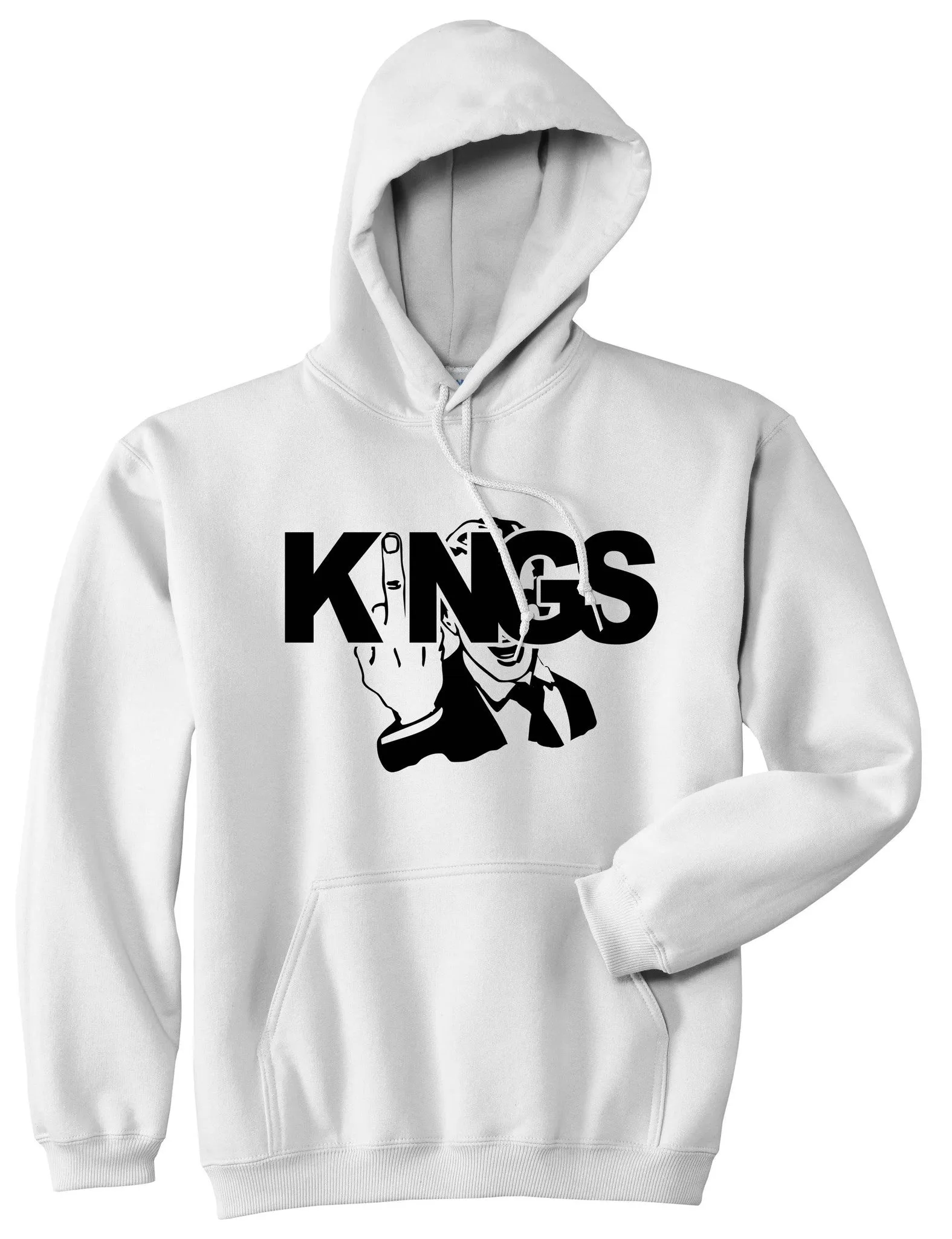 KINGS Fck You Middle Finger Pullover Hoodie Hoody