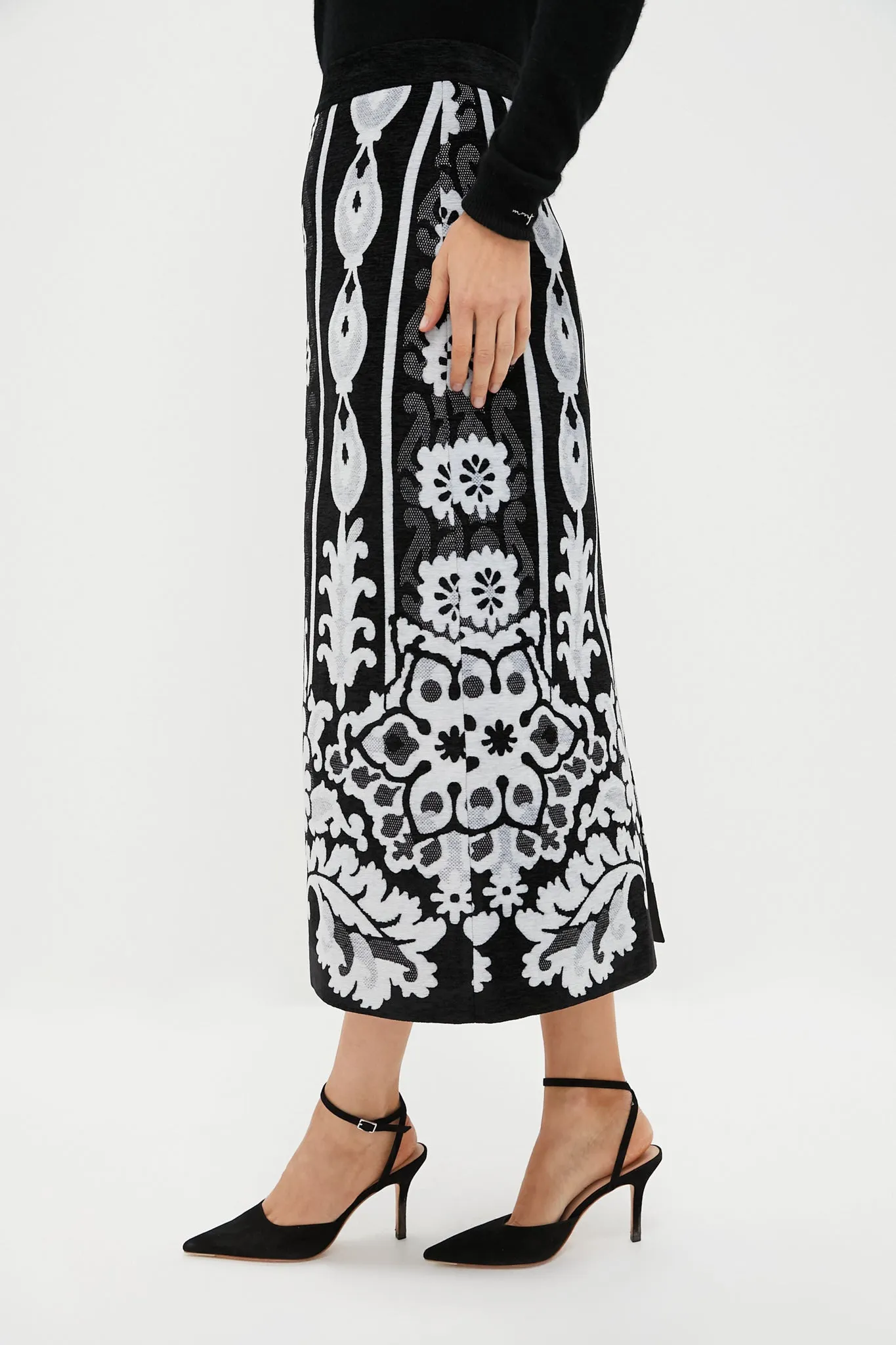 Knit Jacquard Catania Skirt