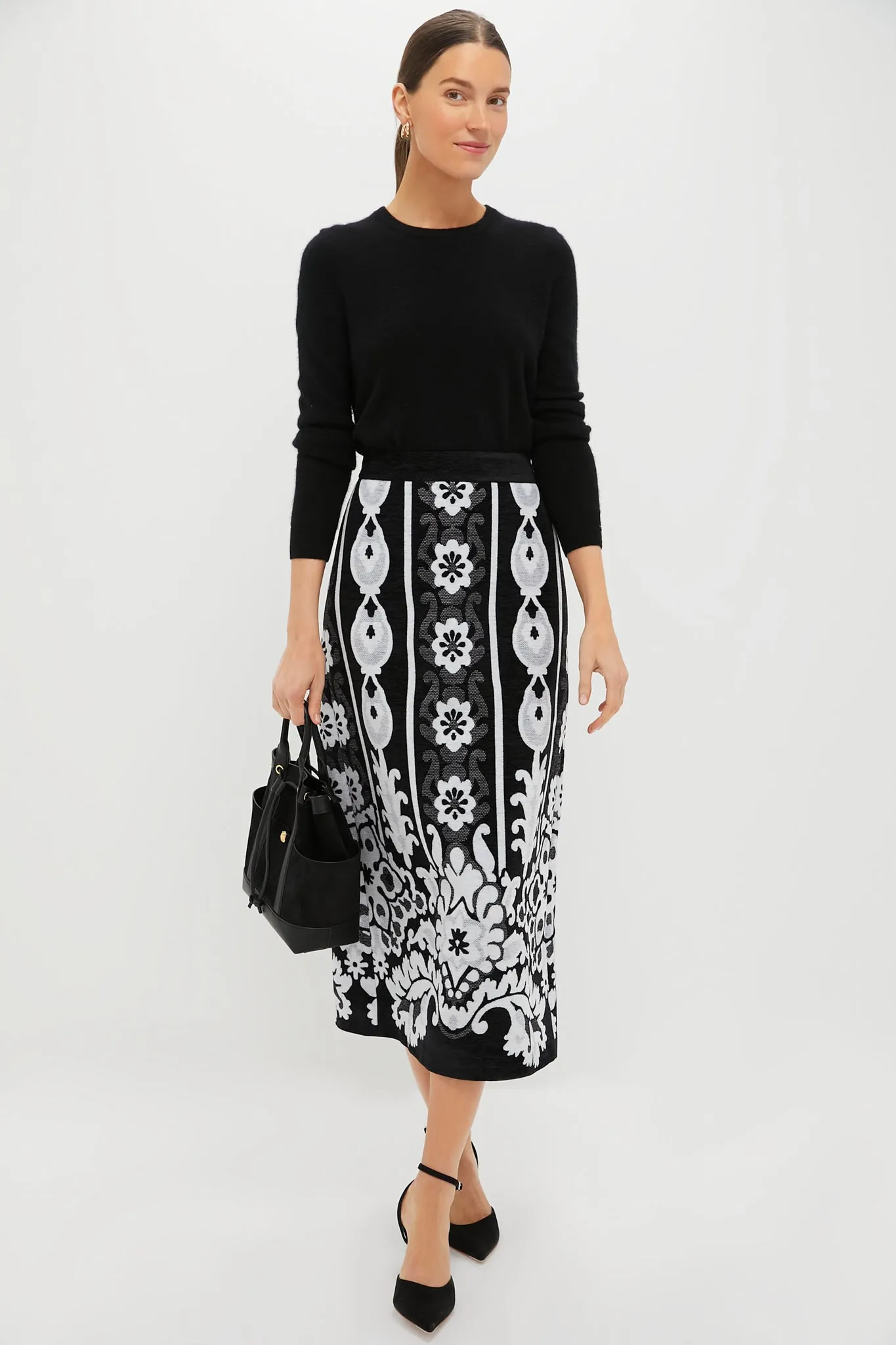 Knit Jacquard Catania Skirt