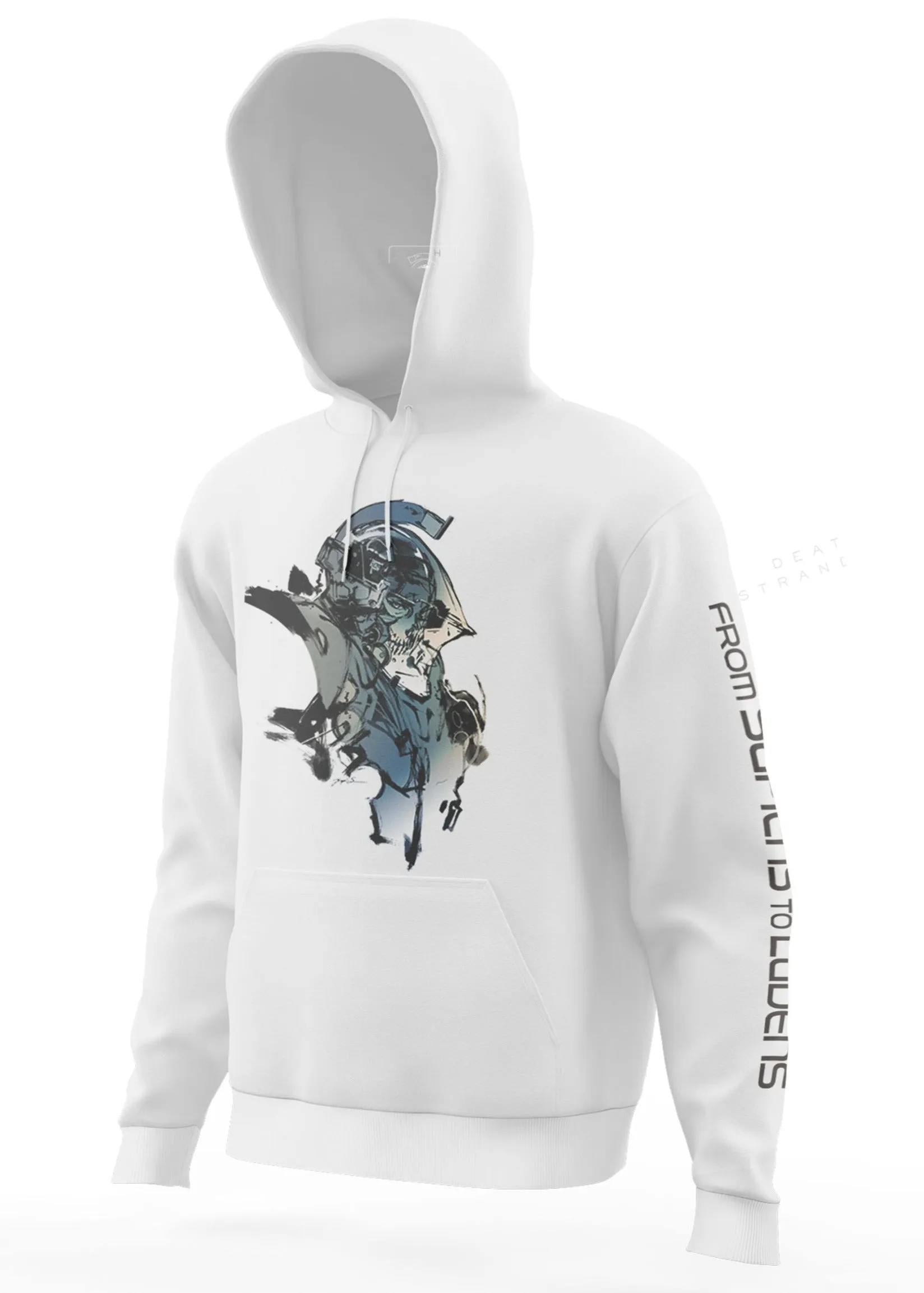 KOJIMA PRODUCTIONS LUDENS Art Print Hoodie