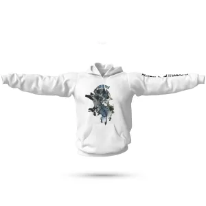 KOJIMA PRODUCTIONS LUDENS Art Print Hoodie