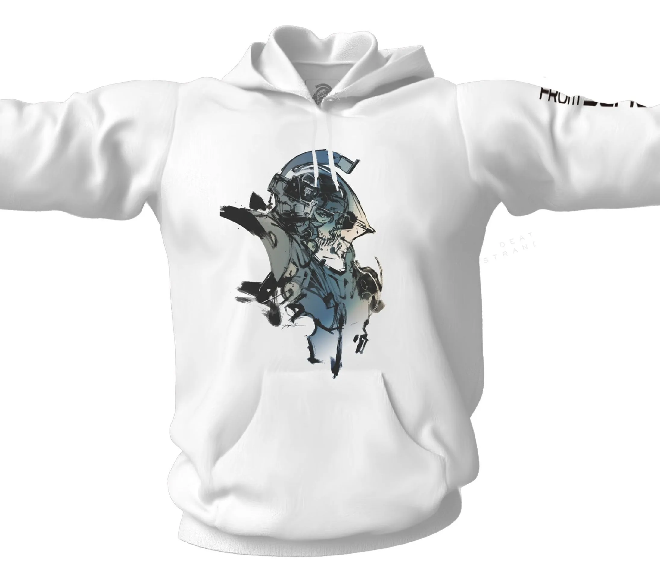 KOJIMA PRODUCTIONS LUDENS Art Print Hoodie