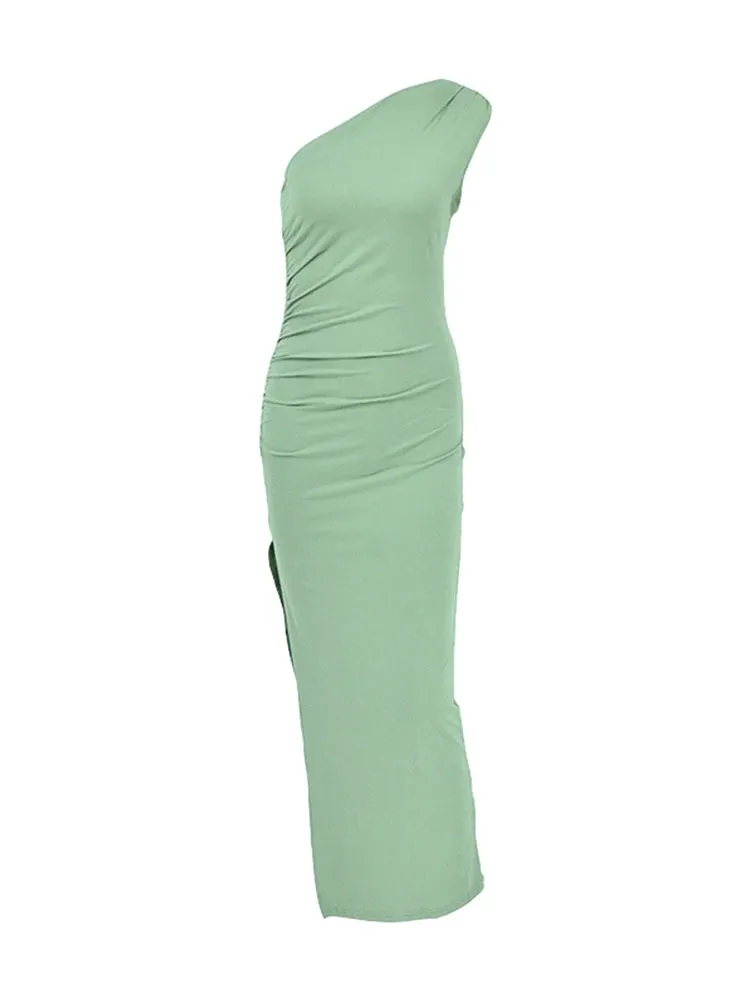 Kristal Slim Fit Split Dress