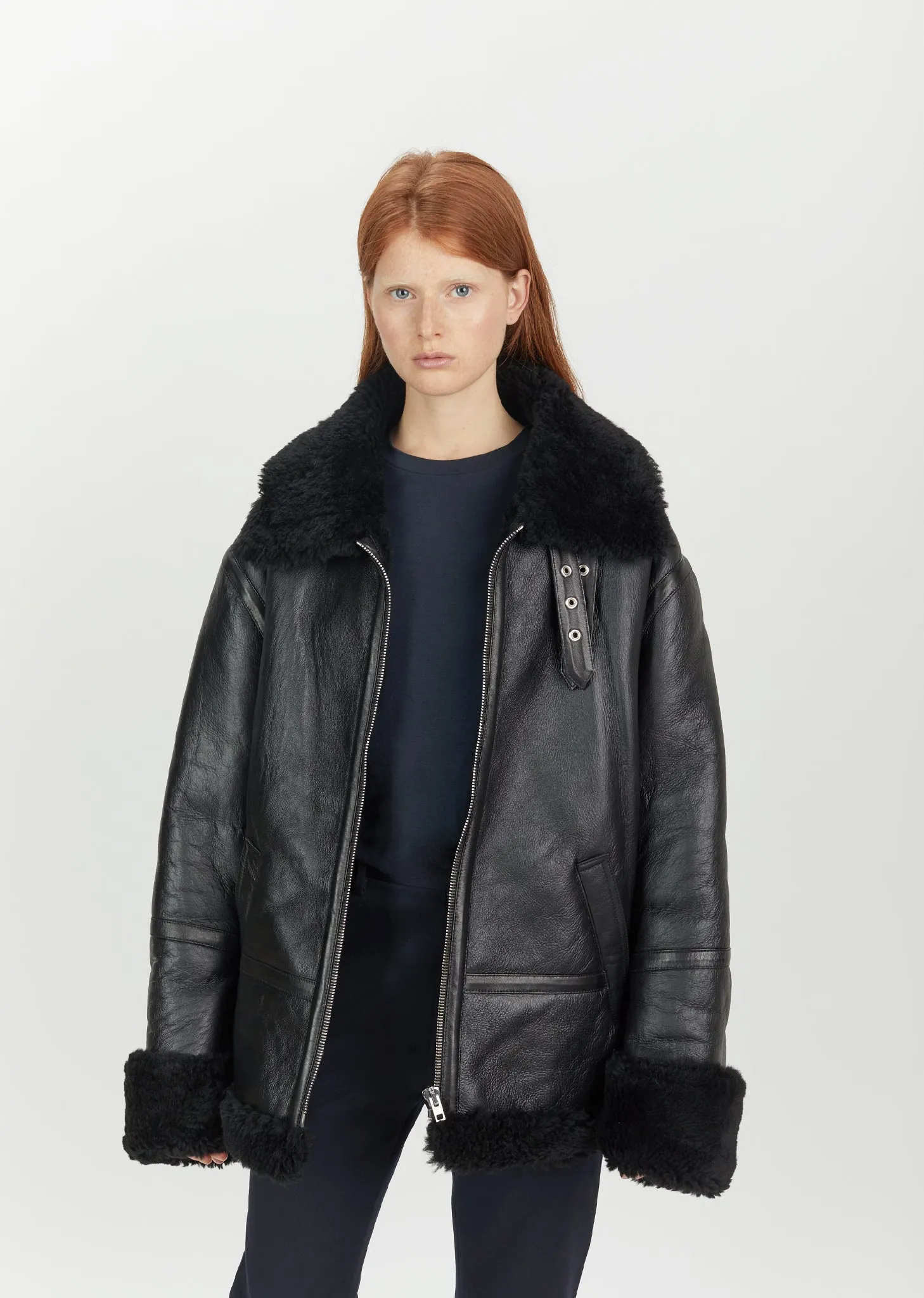 Lambskin Shearling Jacket