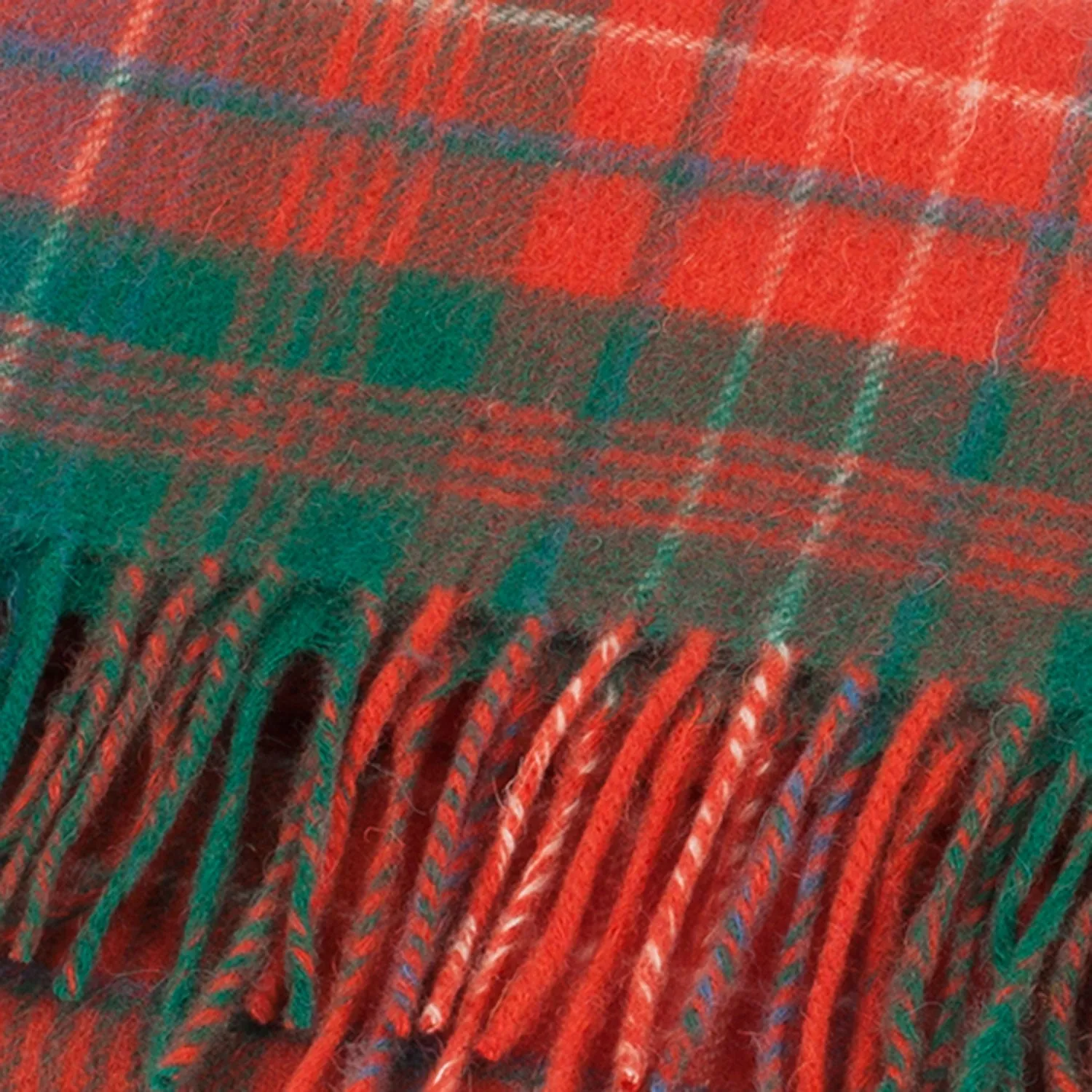 Lambswool Scottish Tartan Clan Scarf  Wilson Ancient