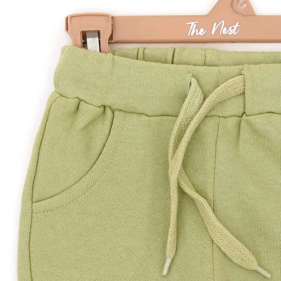 Leaf Green Baby Trousers