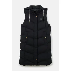 Lighthouse Savannah Black Ladies Puffer Gilet