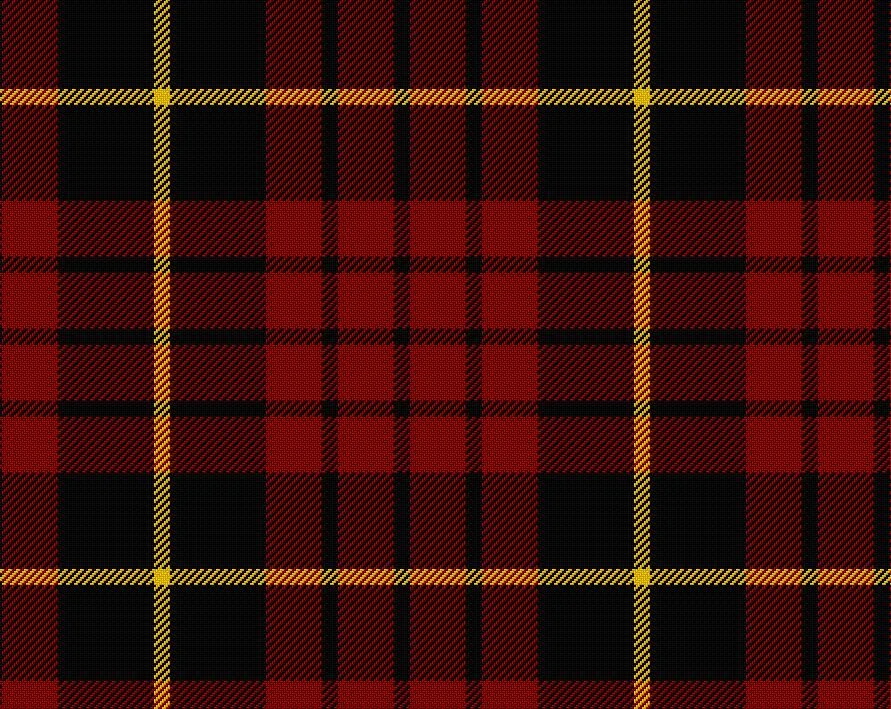 MacQueen Modern Tartan Scarf