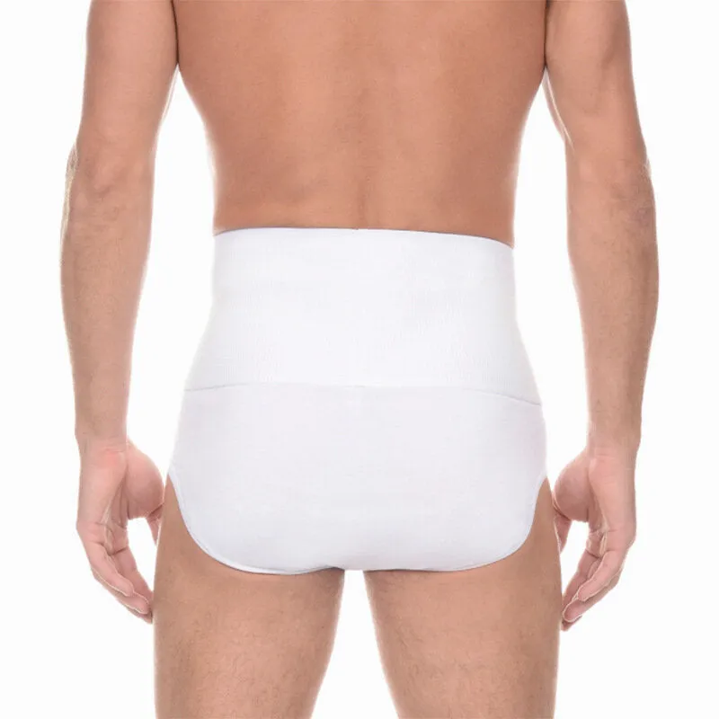 Mens High Waist Skinny Brief Breathable Elastic Butt Lifting Compression Shapewear