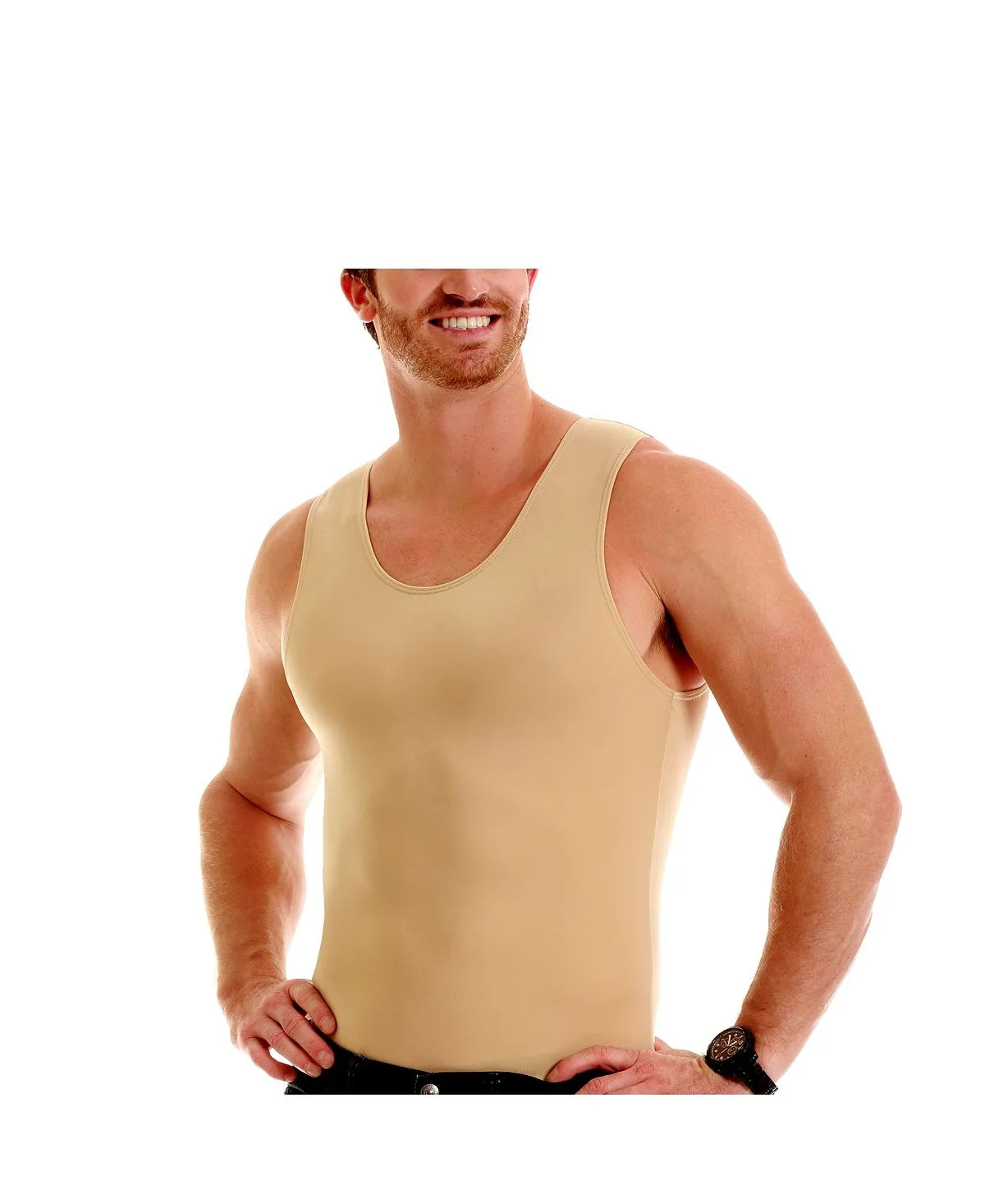 Men's Insta Slim T-shirt with Big & Tall Insta Instaslim compression effect